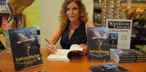 Book signing by an author